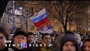 Inside the country backing Russia’s invasion of Ukraine - BBC Newsnight visits Serbia