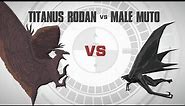 Titanus Rodan vs Male Muto | Battle FACE OFF | In-Depth Combat Analysis