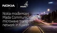 Nokia modernizes Mada Communications microwave transport network in Kuwait