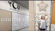 Classroom Set Up Part 4: library makeover, bulletin boards, student center tour!