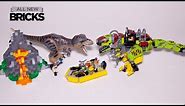 Lego Jurassic World 75938 T. rex vs Dino-Mech Battle Speed Build