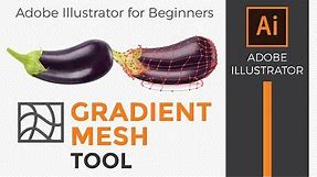 Adobe Illustrator: How to use the gradient mesh tool for beginners