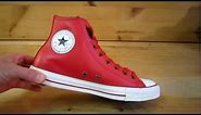 Converse All Stars Chuck Taylor High Leather Red