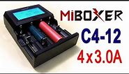 Miboxer C4-12 Full Review - 4 slots x 3.0A smart charger