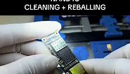 iPhone 11 NAND IC Repair - Motherboard Cleaning & Reballing