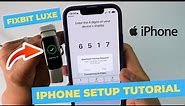 How to setup Fitbit Luxe with iPhone (full setup tutorial)