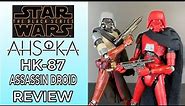 Star Wars The Black Series HK-87 Assassin Droid Action Figure Review | Ahsoka