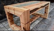 Ash tree coffee table