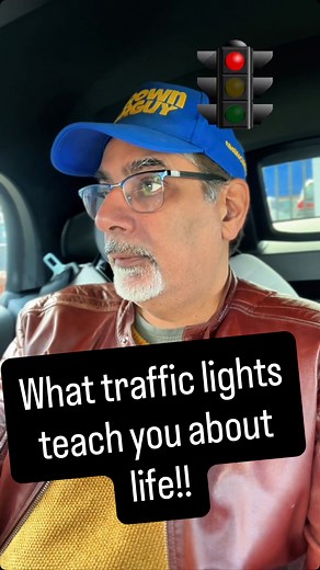 Funny thing about traffic lights… You sit there impatiently, tapping...
