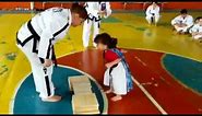 Amazing kid! Taekwondo at It's funniest!