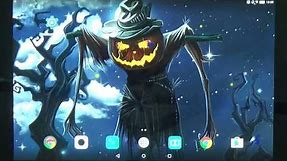 Halloween Live Wallpaper - beautiful free animated screensaver for Android phones and tablets