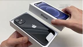 iPhone 12 mini Black Unboxing