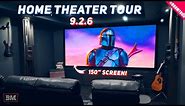 AMAZING Home Theater Tour 2024! 4K Dolby Atmos JVC ANTHEM KRIX