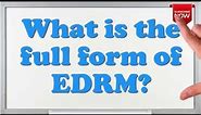 What is the full form of EDRAM?