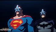 Batman & Superman Vs. Superboy & Robin | Batman and Superman: Battle Of The Super Sons