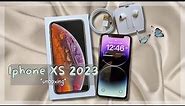 unboxing iphone xs✨ 2022/2023 🤍
