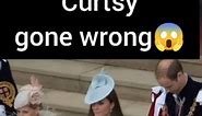 Curtsy to the queen gone wrong😱 Kate Middleton or Sophie Countess of Wessex Who #katemiddleton #royalfamily | Royal Today