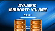 How to Extend Dynamic Mirrored Volumes | RAID 1