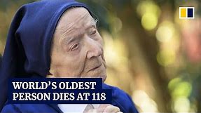 World’s oldest known person, French nun Lucile Randon, dies aged 118