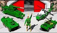 Collecting SECRET ARMY VEHICLES in GTA 5!