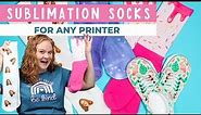 How to Make Sublimation Socks with Any Size Printer