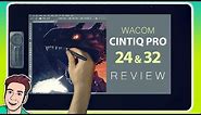Wacom CINTIQ PRO 24 & 32 Review (In-Depth)