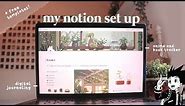 how i stay productive and organized (notion tour + free templates)