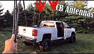 How to Install CB Antennas Truck Whips - Improve FM Radio Reception