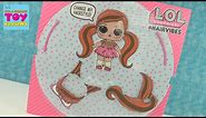 NEW LOL Surprise Hair Vibes Blind Bag Doll Unboxing Mix & Match Hairstyles Review | PSToyReviews