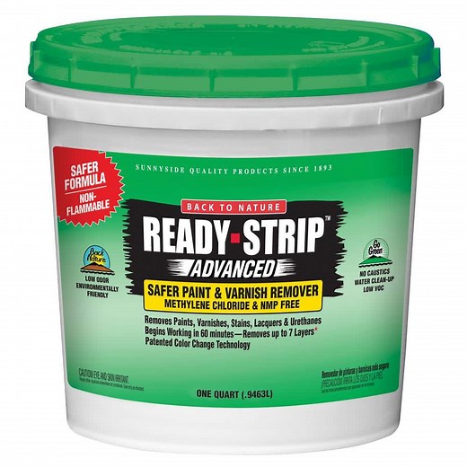 Reviews for Ready-Strip Advanced 1 qt. Environmentally Friendly Safer Paint and Varnish Remover | Pg 1 - The Home Depot