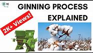 Ginning Process of Cotton Explained | TexConnect