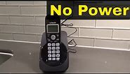 Vtech Cordless Phone With No Power At Base-Easy Fixes-Tutorial