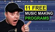 Best Free DAWs 2021 👉 Free Music Production Software For Windows 10