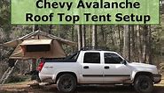 How to Mount a Roof Top Tent on a Chevy Avalanche