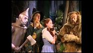 The wizard of oz....judy garland nearly starts laughing...