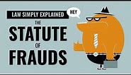 Statute of Frauds | Contracts | Defenses to Formation