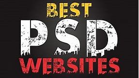 5 Best PSD Websites - For All Graphics Designers