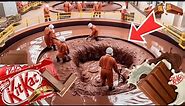 How KITKAT Chocolate is Made | 7 MILLION KITKAT Chocolates EACH Day!!🍫🏭