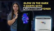 Glow in the Dark T Shirts with Fluorescent Toner | DigitalHeat FX i560 System