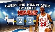 Guess The NBA player by Emoji - NBA Challenge Games - Total NBA Quiz 2022