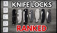 Folding Knife Locks Ranked From "A" To "F"