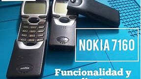 Nokia 7160 revisión y anécdota