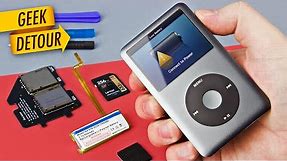 iPod Classic new Battery & 256GB SD Card: still works in 2024