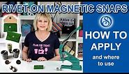Rivet on Magnetic Clasps tutorial