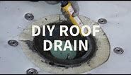 How to Install a Roof Drain