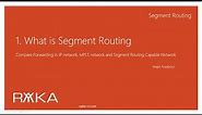 1. what is segment routing