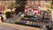 Chick-Fil-A 🐔🥪| Stop Motion | CC | Realistic Fast Food Restaurant | The Sims 4