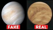 Real Images of Planets in Our Solar System (True-Color)