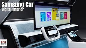 Samsung Car Digital Interior 2021 Reveal