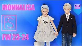 MONNALISA FW 23-24 Kids Fashion Show | Virginia Bocelli | 4K UHD Florence, Italy | Runway kids wear